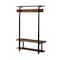 Alaterre Furniture Pomona Entryway Hall Tree with Bench, Shelves & Coat Hooks, Depth: 14 AMBA2820 - alternate 8